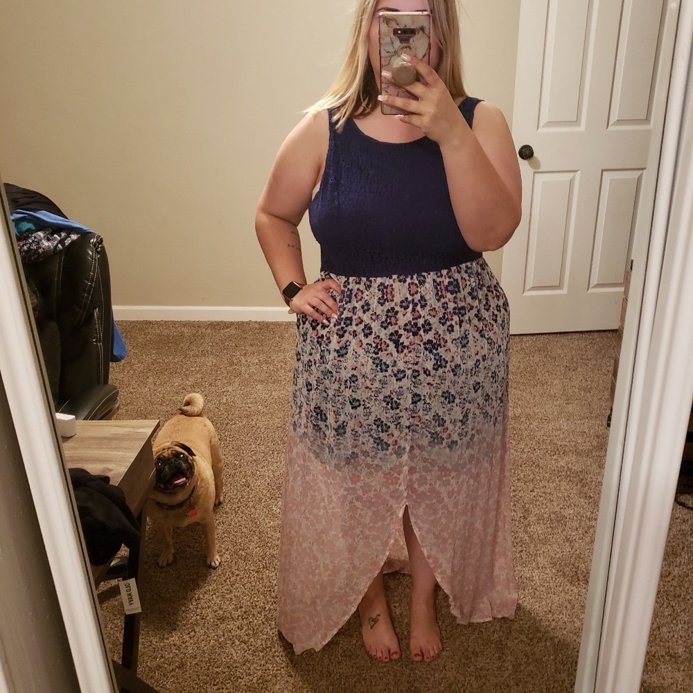 Target Xhilaration High Low Dress XL